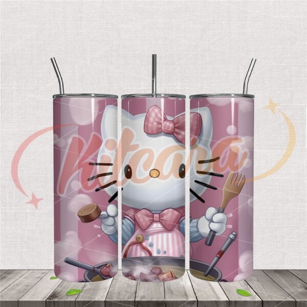 hello-kitty-cooking-20oz-tumbler-wrap-png