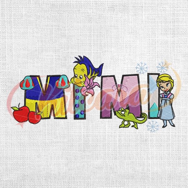 mimi-disney-cartoon-princess-mother-day-embroidery