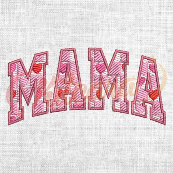 mama-checkered-heart-doodle-mother-day-embroidery