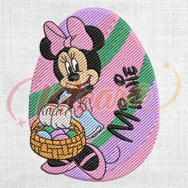 minnie-mouse-easter-day-eggs-basket-embroidery