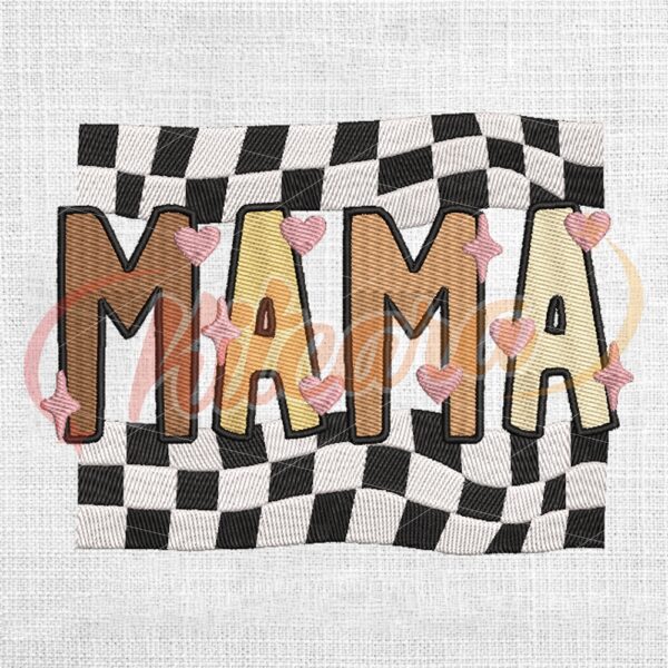 mama-of-the-retro-checkered-mother-day-embroidery