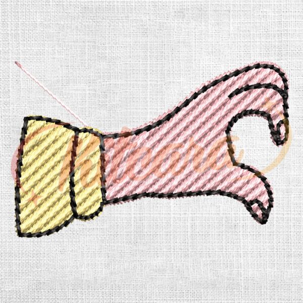 princess-belle-couple-heart-hand-embroidery