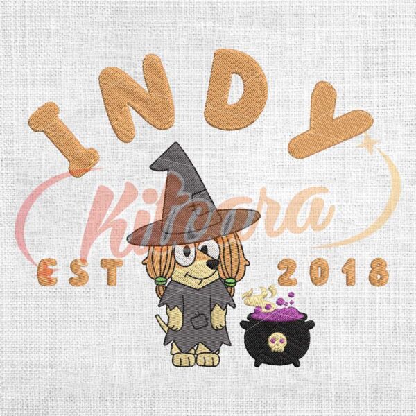 indy-bluey-dog-est-2018-halloween-witch-embroidery