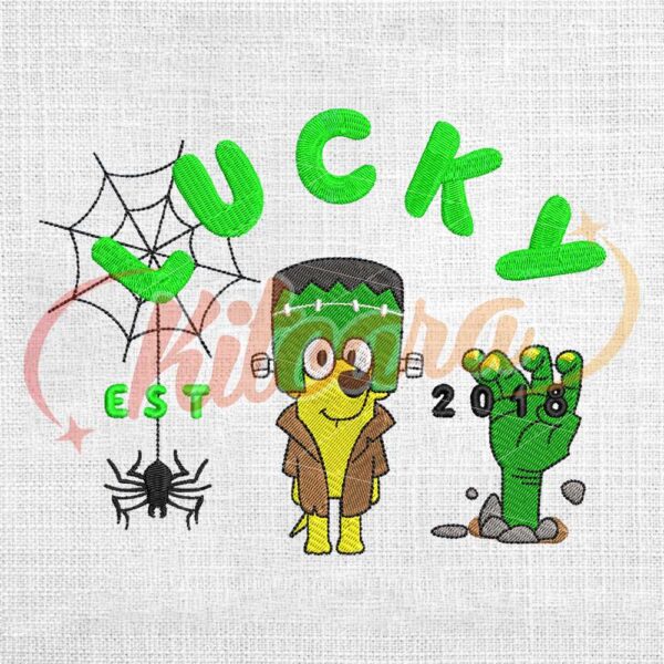 lucky-bluey-dog-est-2018-halloween-horror-embroidery