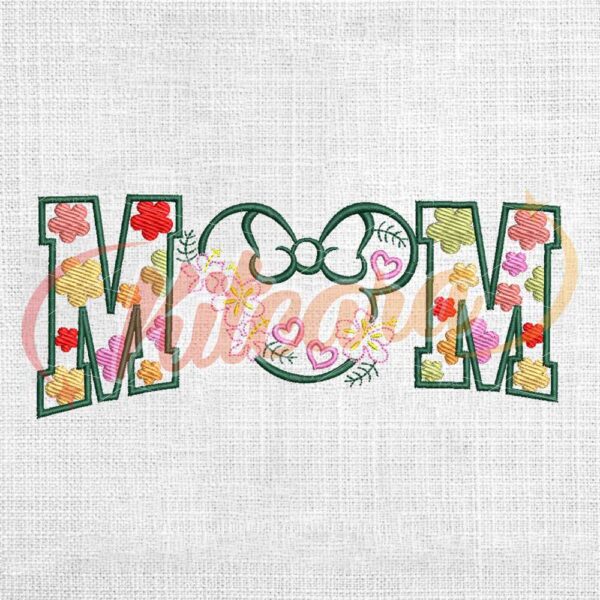 mom-minnie-mouse-mother-day-floral-embroidery