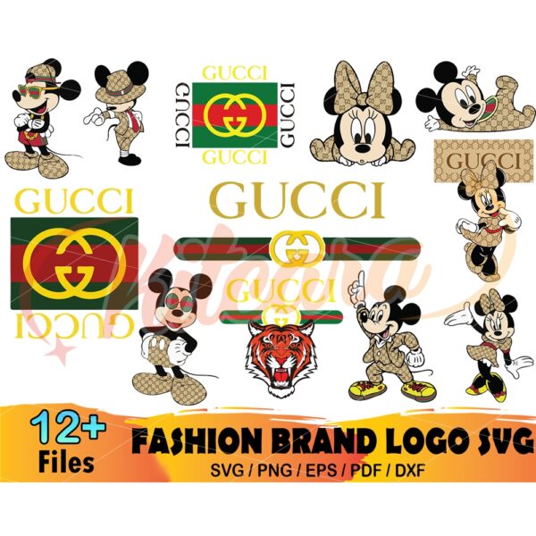 gucci-bundle-svg-brand-logo-svg-gucci-mickey-svg-gucci-tiger-svg