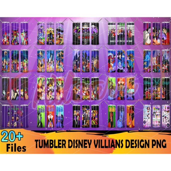 20-disney-villains-20oz-skinny-straight-and-tapered-bundle-png