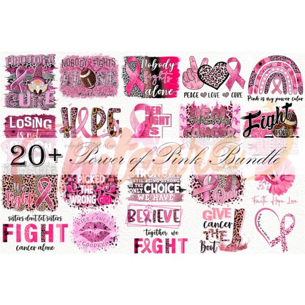 20-designs-power-of-pink-bundle-svg-breast-cancer-svg-breast-cancer-vector