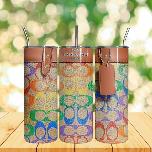 Coach Color Logo 20Oz Tumbler Coach
