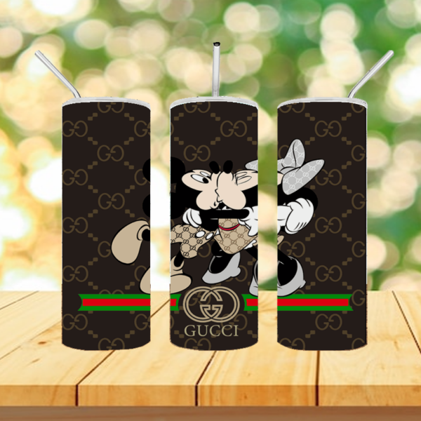 Gucci Mickey Minnie Kissing 20oz Tumbler