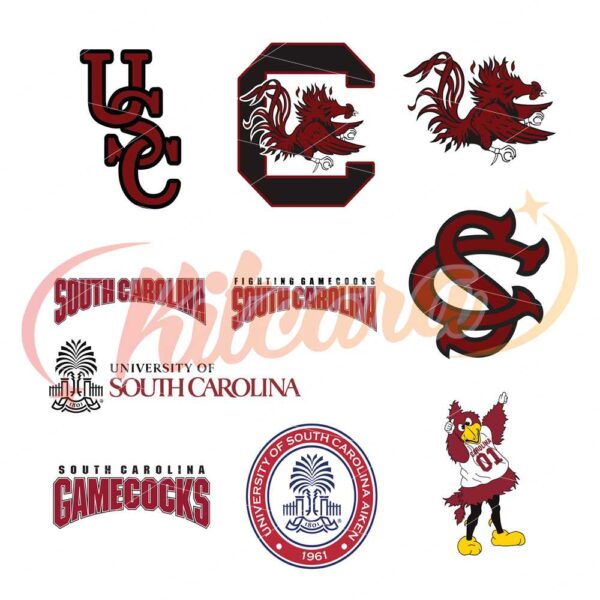 south-carolina-gamecocks-football-bundle-svg