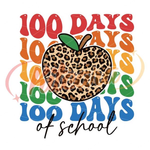 100-days-of-school-leopard-svg