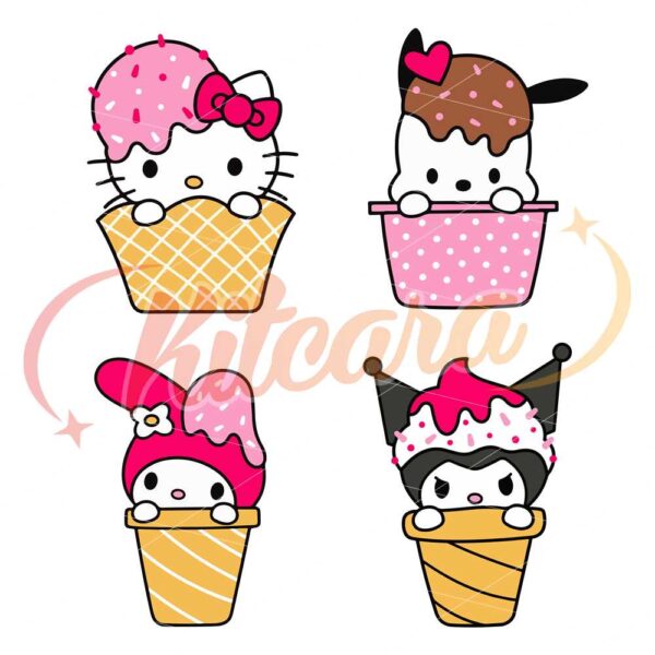 sanrio-ice-cream-bundle-svg-sanrio-svg