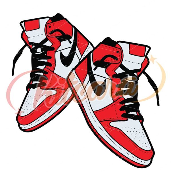 jordans-png-file-stencil-ready-to-cut-lineart-svg