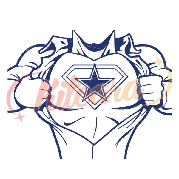 dallas-cowboys-superman-svg