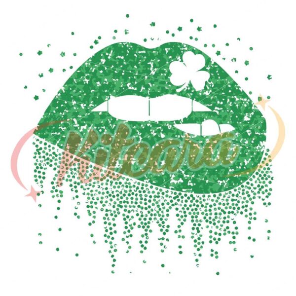 st-patrick-lips-svg