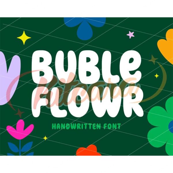 bubbly-flowr-handwritten-font-design