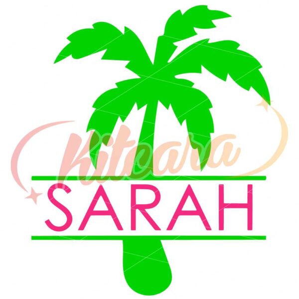 palm-tree-svg-split-name-frame-svg