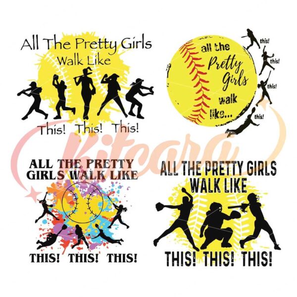 all-the-pretty-girls-walk-like-svg-softball-team-file