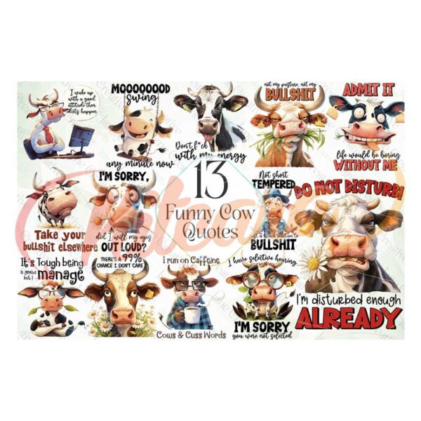 funny-sarcastic-cow-quotes-sublimation-cow-sayings-clipart-png-cow-watercolor-bundle-png