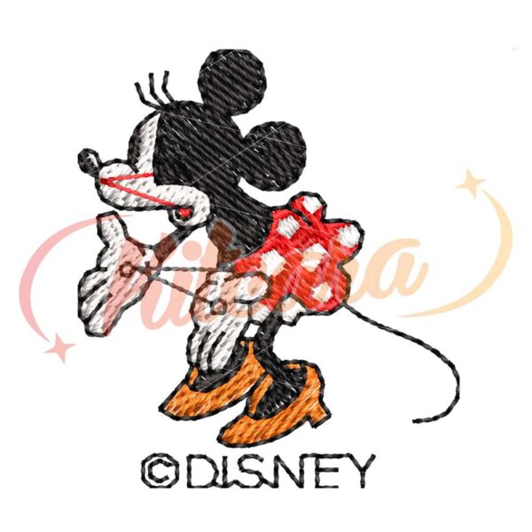 minnie-mouse-wears-red-skirt-embroidery