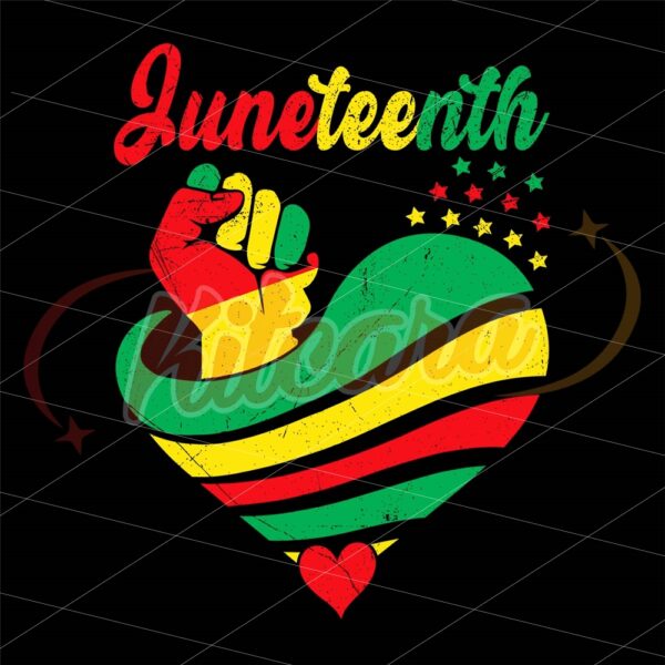 juneteenth-heart-africa-fists-sublimation-png