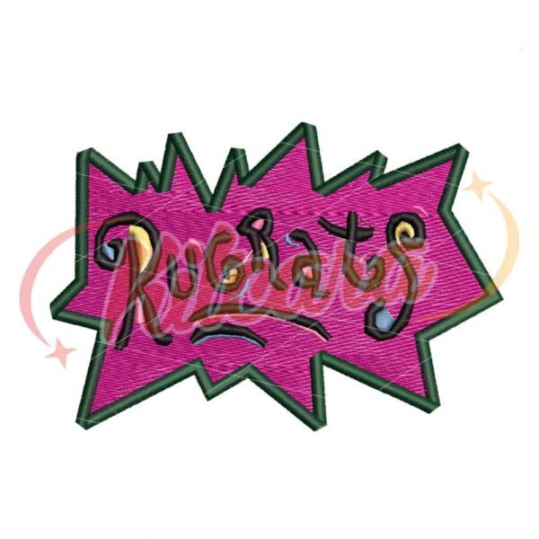 rugrats-logo-embroidery-file