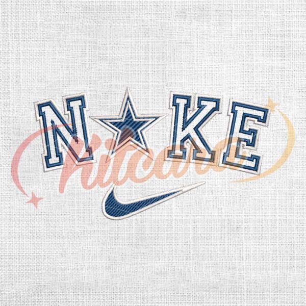 dallas-cowboys-x-nike-swoosh-logo-embroidery-design