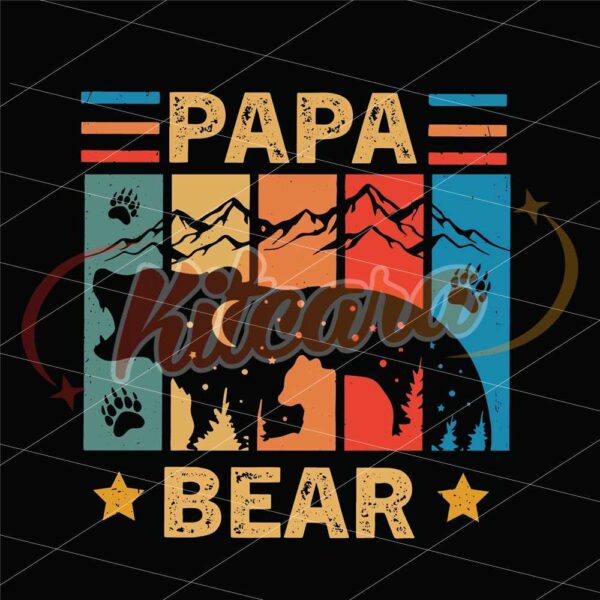 papa-bear-father-and-son-vintage-svg-vintage-bear-design